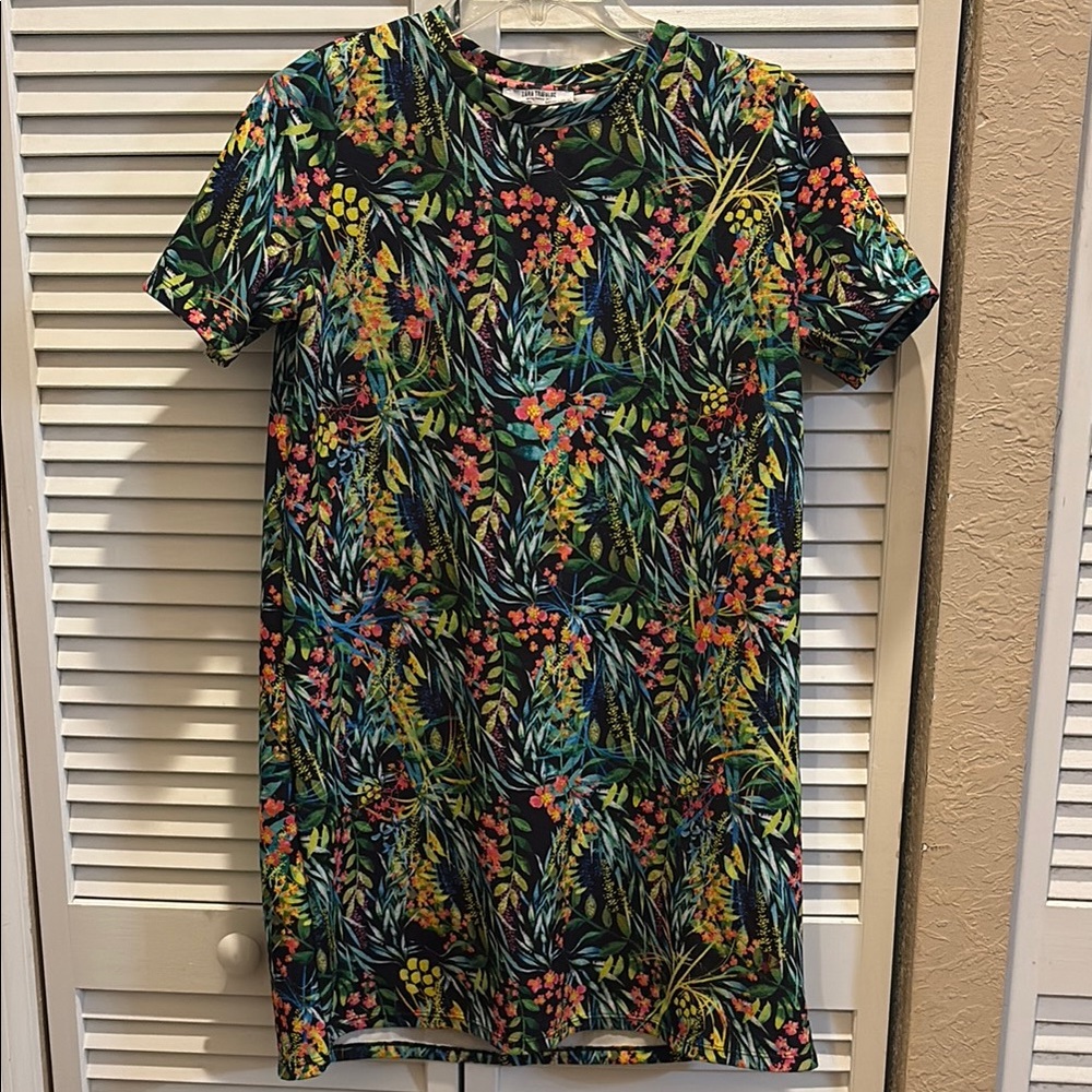 Zara Multicolor Floral Dress